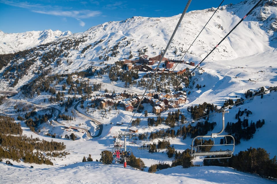Les Arcs — view of the resort