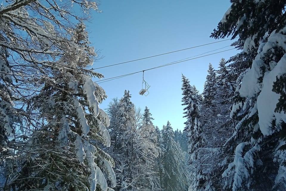 Col de Porte — vue de la station