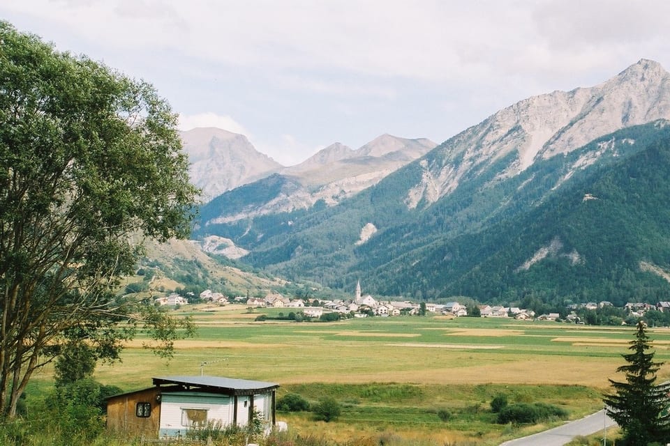 Ancelle — view of the resort