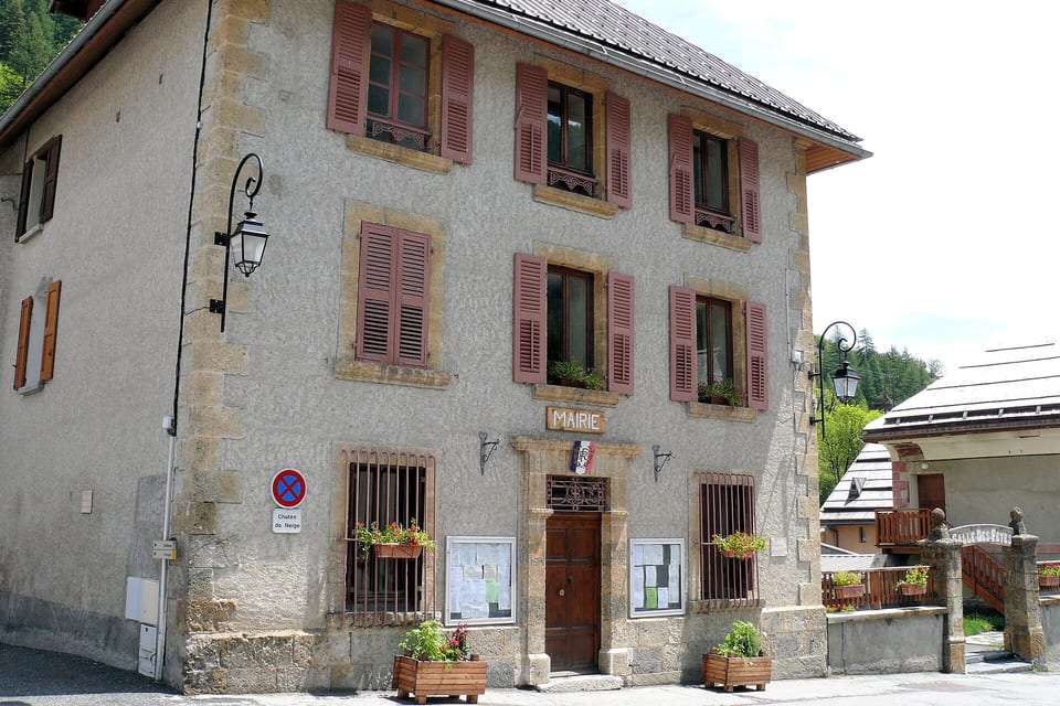 Arvieux — vue de la station
