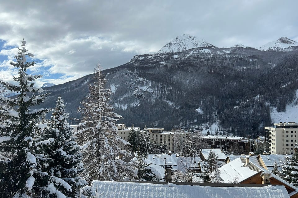 Chantemerle — view of the resort