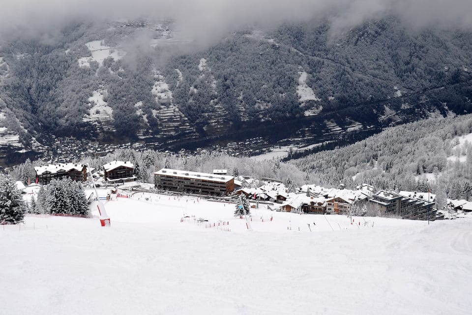 Courchevel Moriond — view of the resort