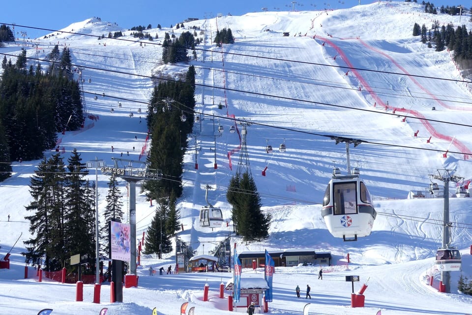 Courchevel Village — vue de la station
