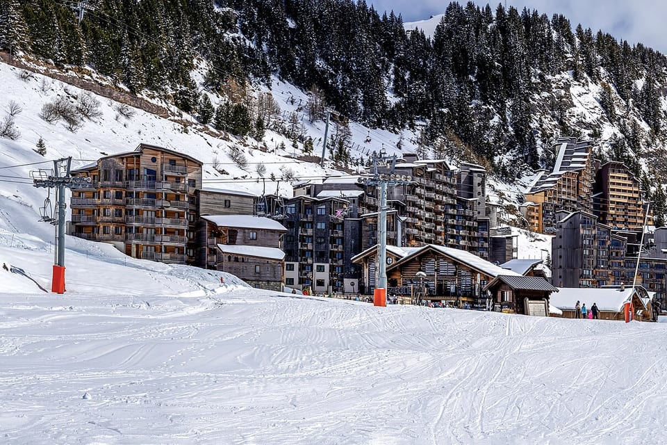 Morzine — view of the resort
