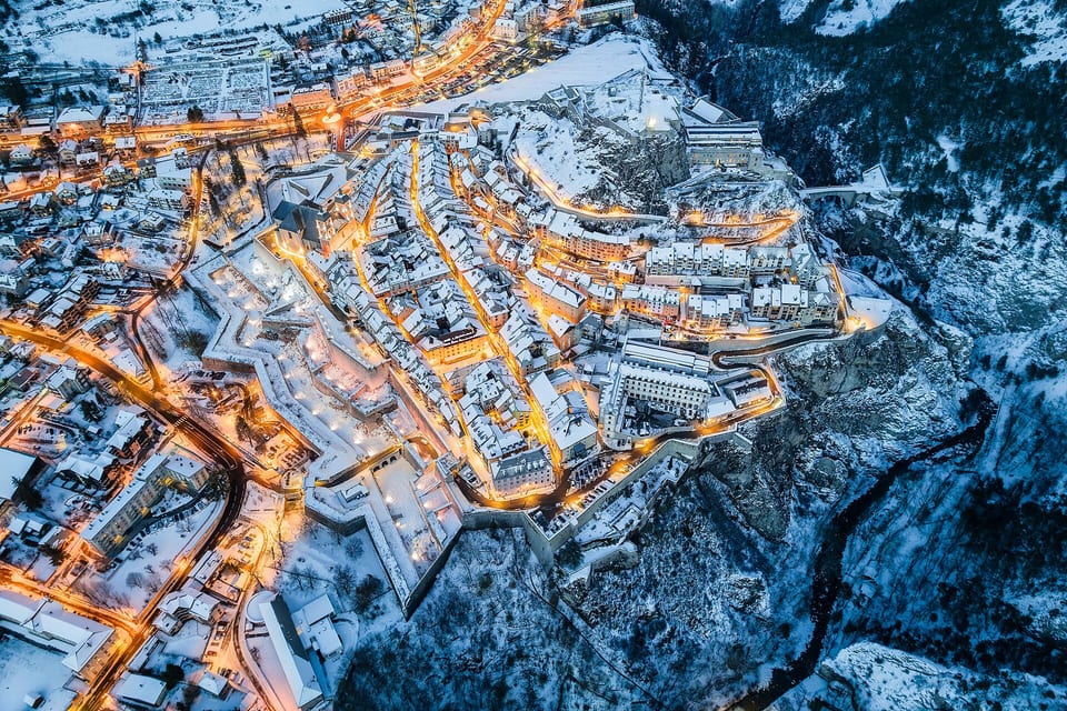 Serre Chevalier de Briançon — vue de la station