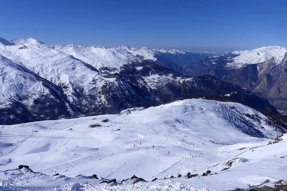 Valloire — view of the resort