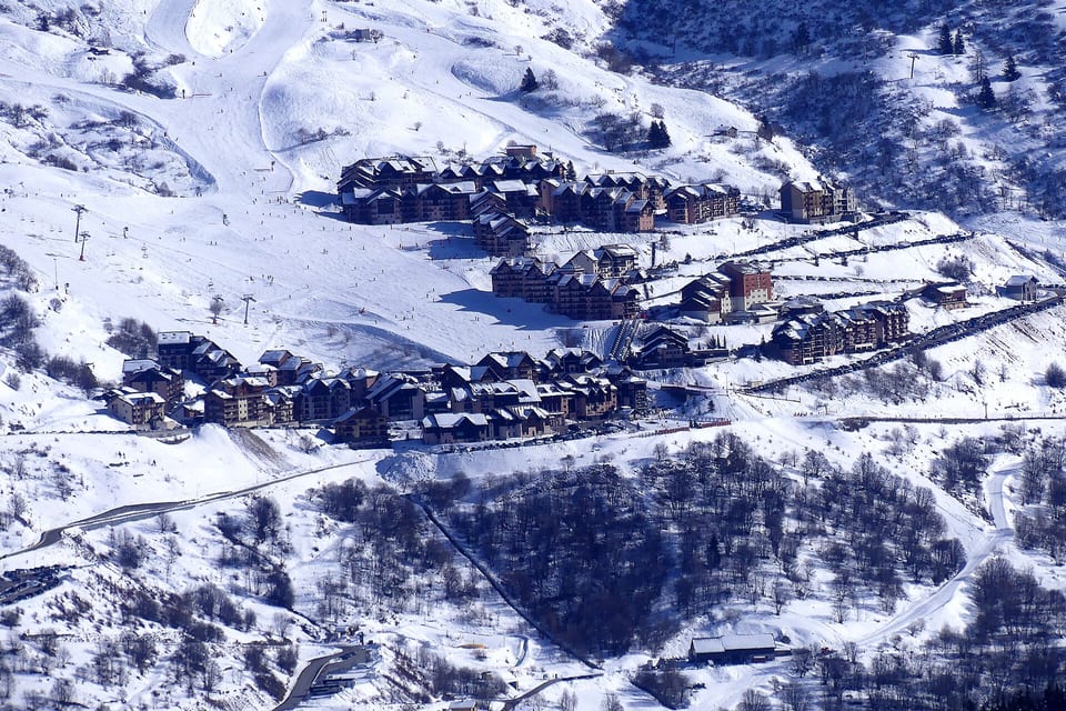 Valmeinier — vue de la station