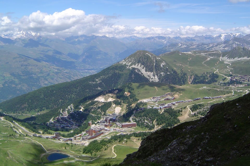 La Plagne Centre — view of the resort