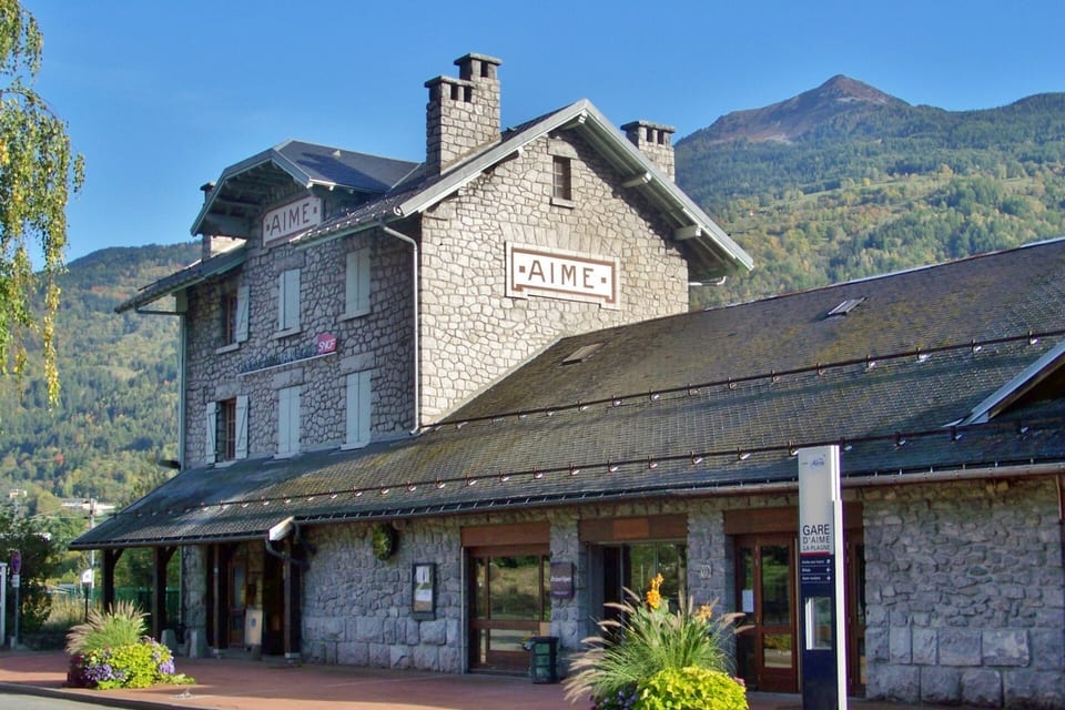 La Plagne Vallée — vue de la station