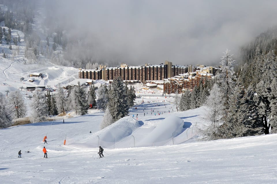 Plagne Villages — vue de la station